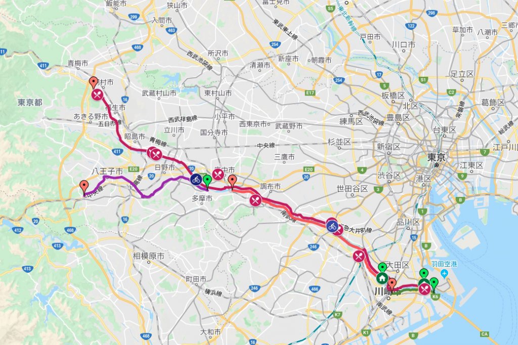 多摩川サイクリングロードと周辺エリアを徹底調査 東京ライド